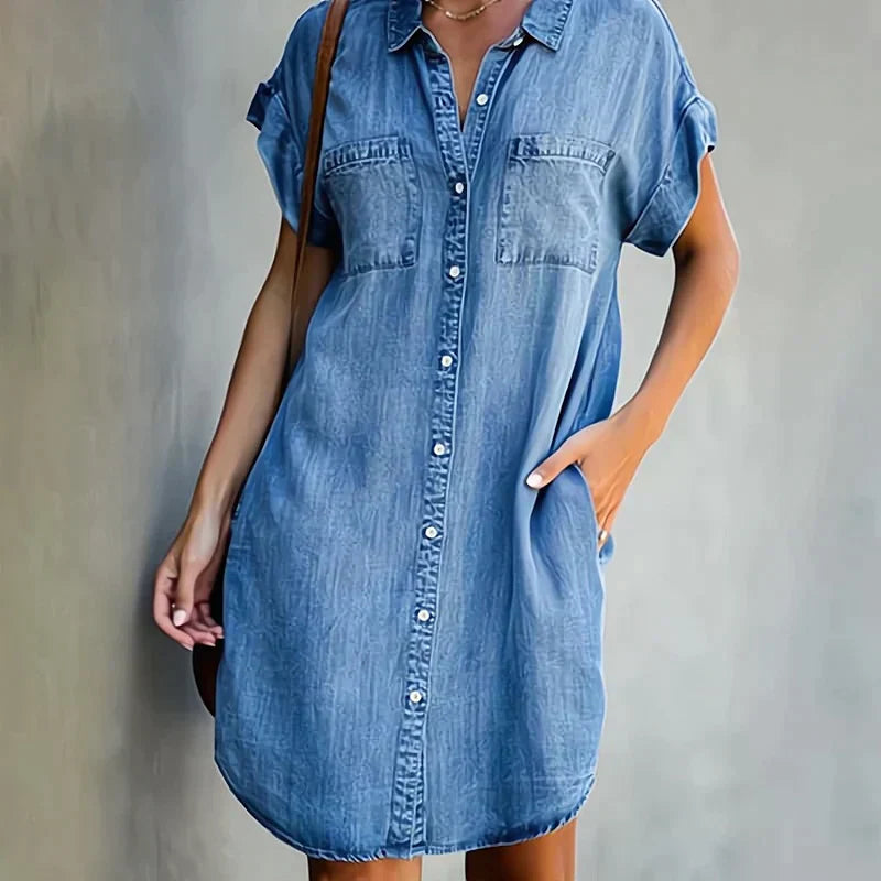 Lässiges Jeanskleid