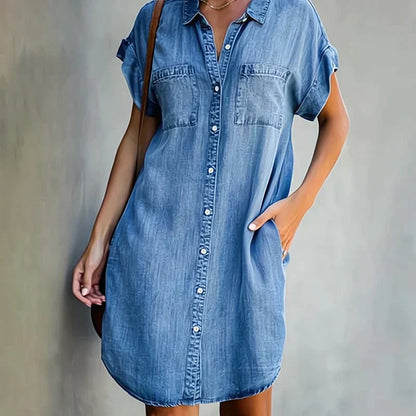 Lässiges Jeanskleid