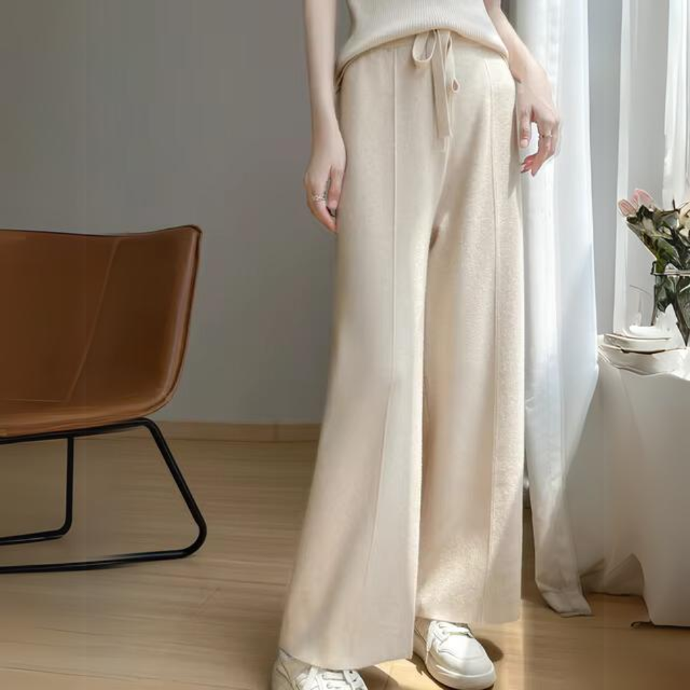 Giada - Warme Hose mit hoher Taille