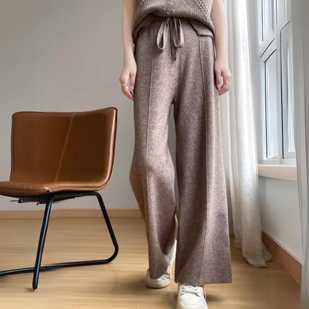 Giada - Warme Hose mit hoher Taille