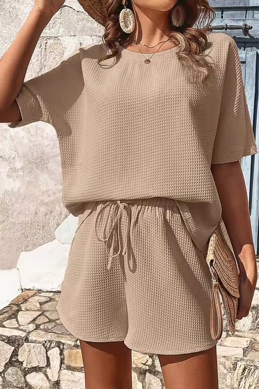 Grace | Damen Kurzarm-Anzug-Set