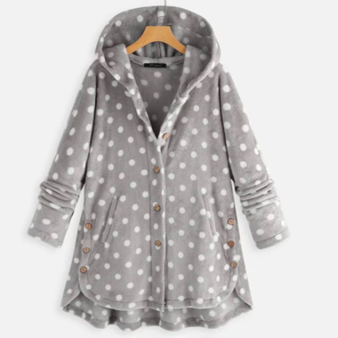 Emily - Stylische Strickjacke mit Kapuze für Frauen