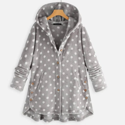 Emily - Stylische Strickjacke mit Kapuze für Frauen