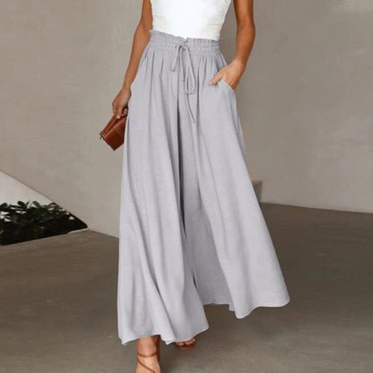 Locker sitzende, elegante Hose