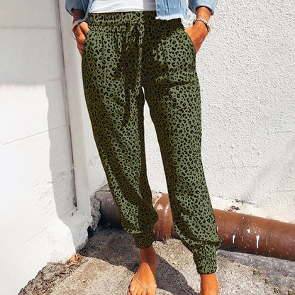 Lucie - Hose mit Leopardenmuster