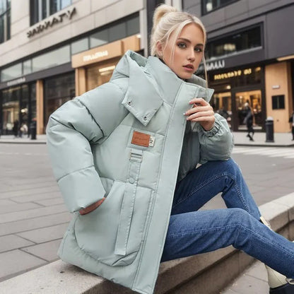 Yohana - warme, dicke Parka-Jacke