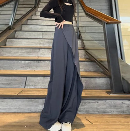 Trendige asymmetrische Hose für Damen