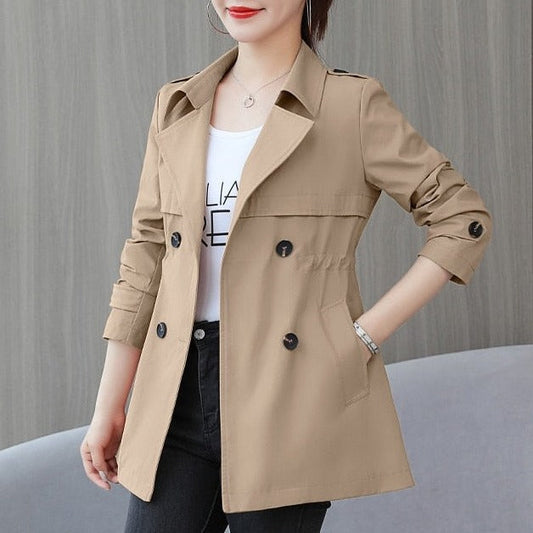 DaisysJacket I Kurzer Trenchcoat für Frauen