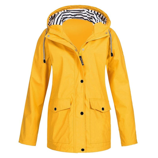 AmberJacket I Regenmantel für Frauen