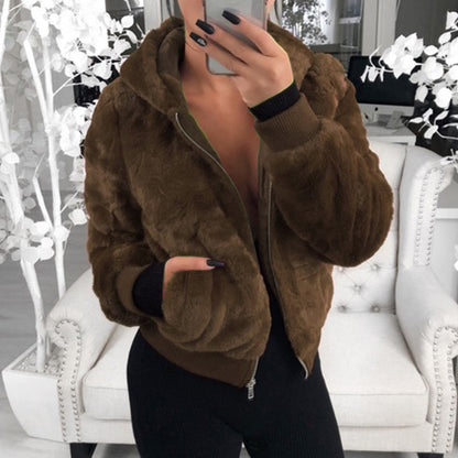 Soft Cardigan mit Kapuze - Nomi