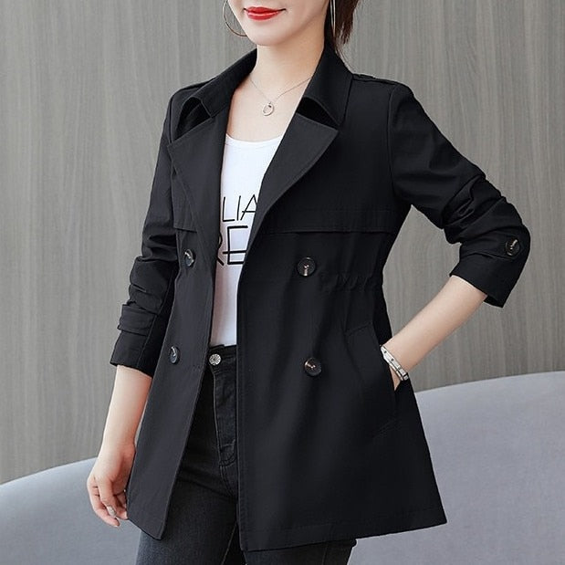 DaisysJacket I Kurzer Trenchcoat für Frauen