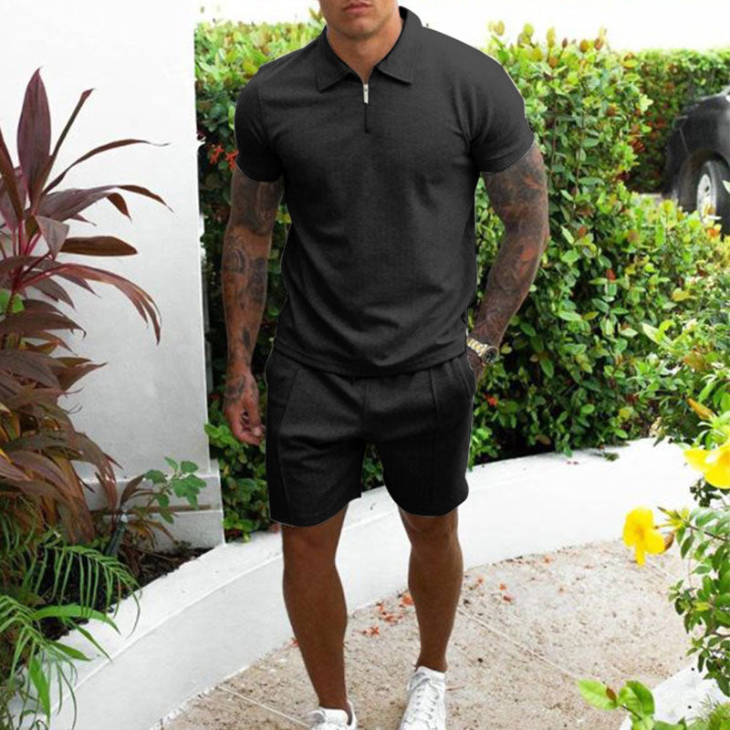 Polohemd und Shorts für Männer - Axton