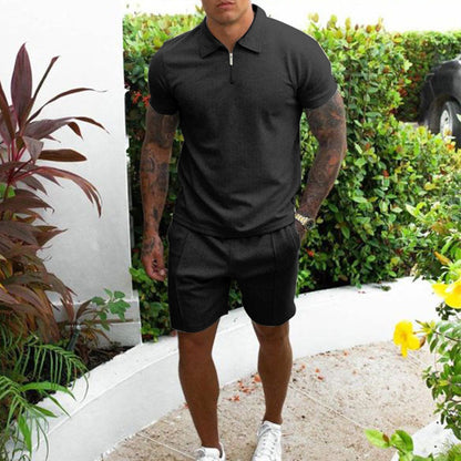 Polohemd und Shorts für Männer - Axton