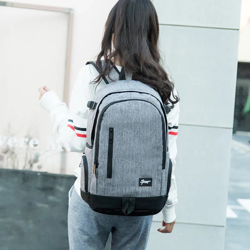 Charline | Slim Travel Laptop Großer Rucksack
