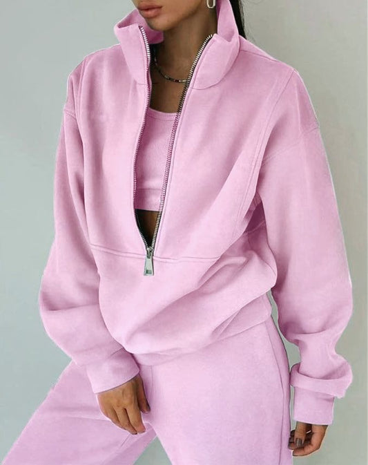 Emily Lounge Set | Kuscheliges Fleece-Set