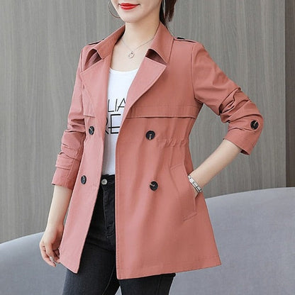 DaisysJacket I Kurzer Trenchcoat für Frauen