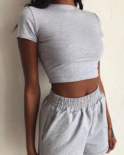 Bonnie - Casual Shorts Set für Frauen - Stylisch & vielseitig