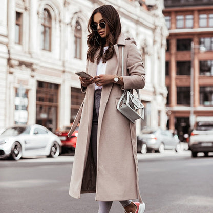 RenskesJacket I Lange Jacke aus Wolle für Frauen