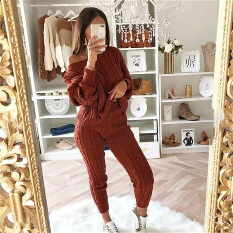 Kiara Knitted Set | Ein stilvolles Set für die kalten Tage