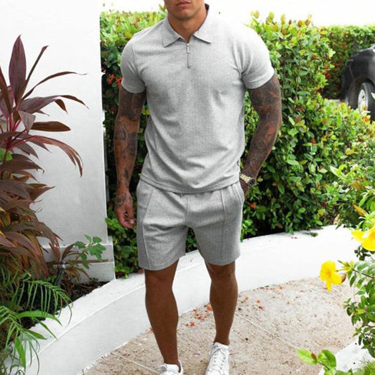 Polohemd und Shorts für Männer - Axton