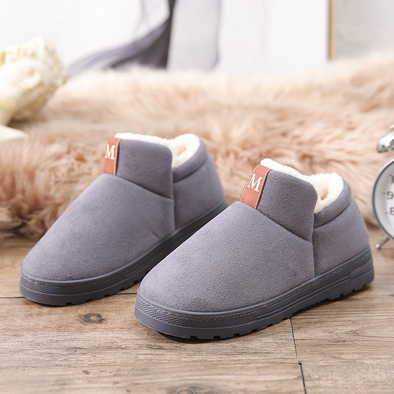 Frauen Pelzige Pantoffeln Winter Hausschuhe