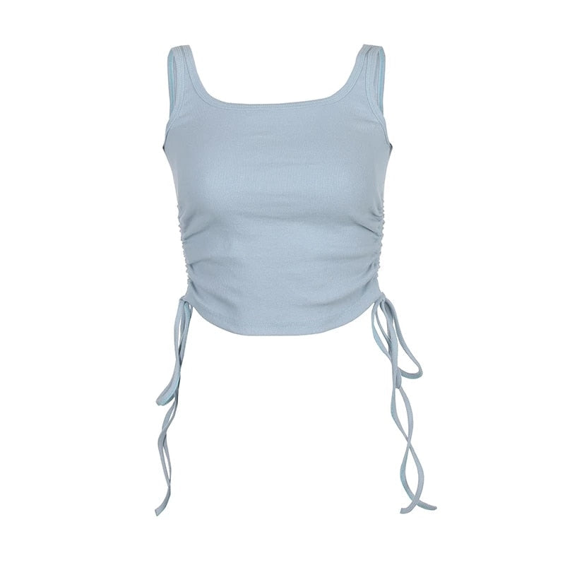 Vardi Dante™ Mimi Ärmelloses Cropped Top | Ein kurzes & stylisches Top