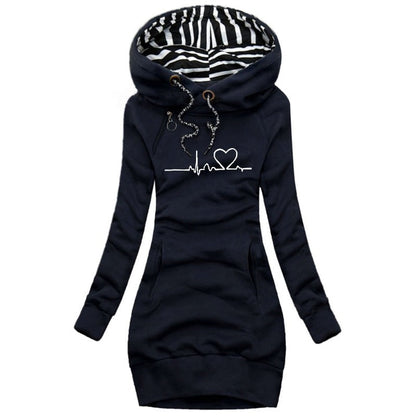 Winterpullover Heartbeat für Frauen
