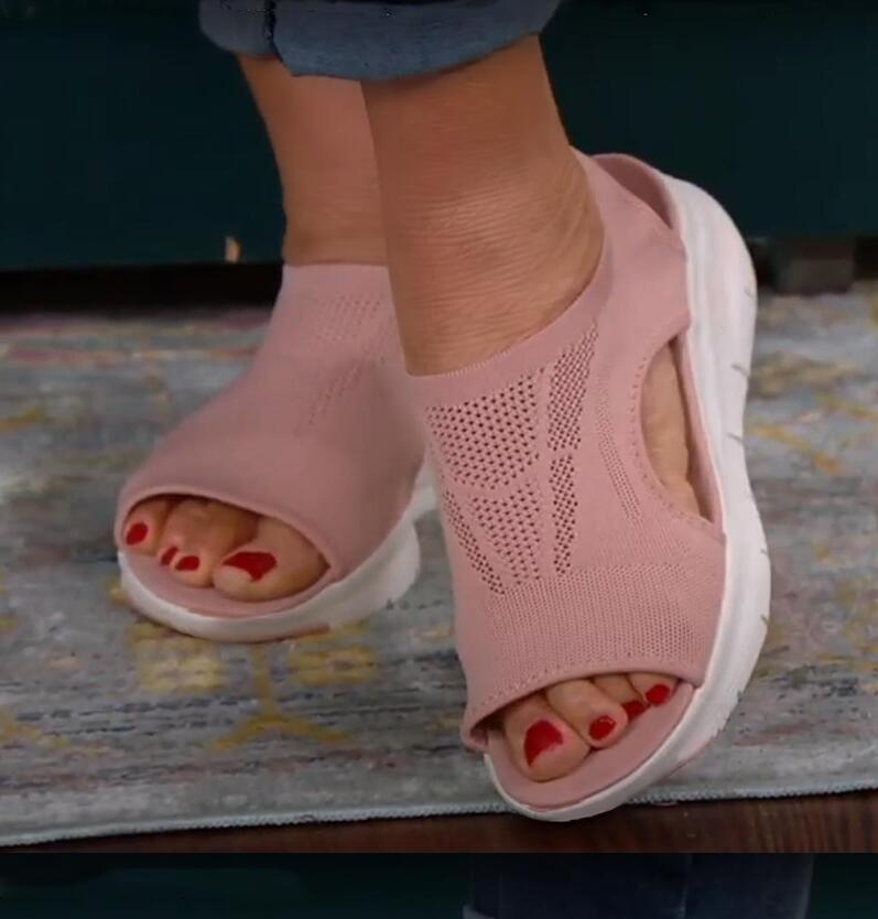Bequeme Sandalen zum Hineinschlüpfen
