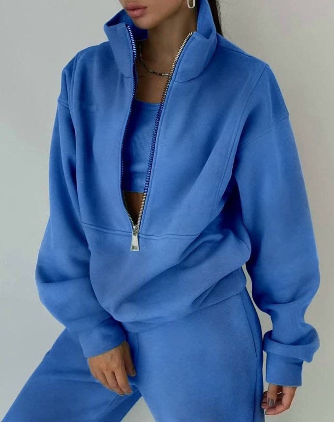 Emily Lounge Set | Kuscheliges Fleece-Set