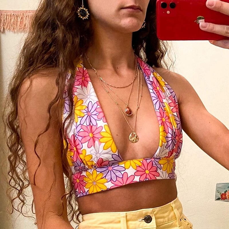 Amity Halter Top | Sommerlich fröhlich & stilvoll