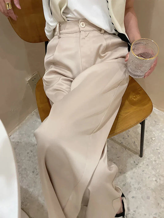 Selah -Seiden-Satin Damenhose