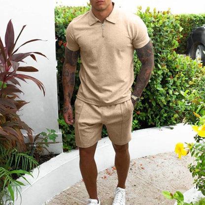 Polohemd und Shorts für Männer - Axton
