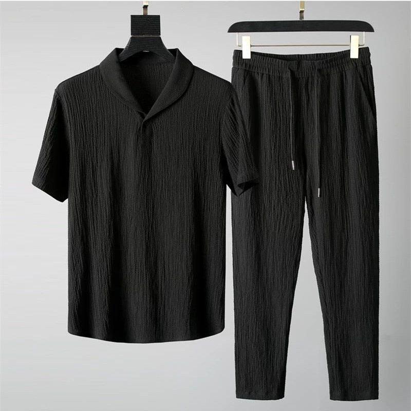 Poloshirt und Hose aus Baumwolle - Eduardo