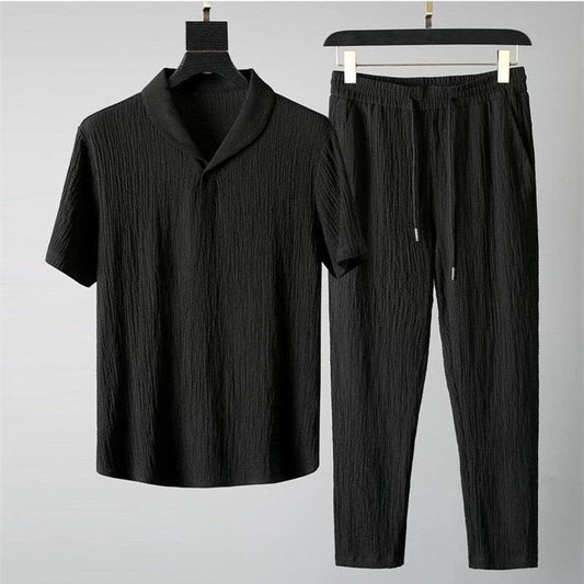 Poloshirt und Hose aus Baumwolle - Eduardo