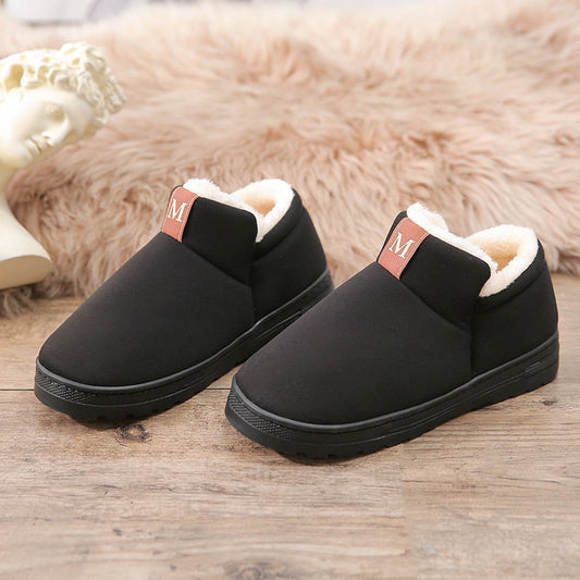 Frauen Pelzige Pantoffeln Winter Hausschuhe