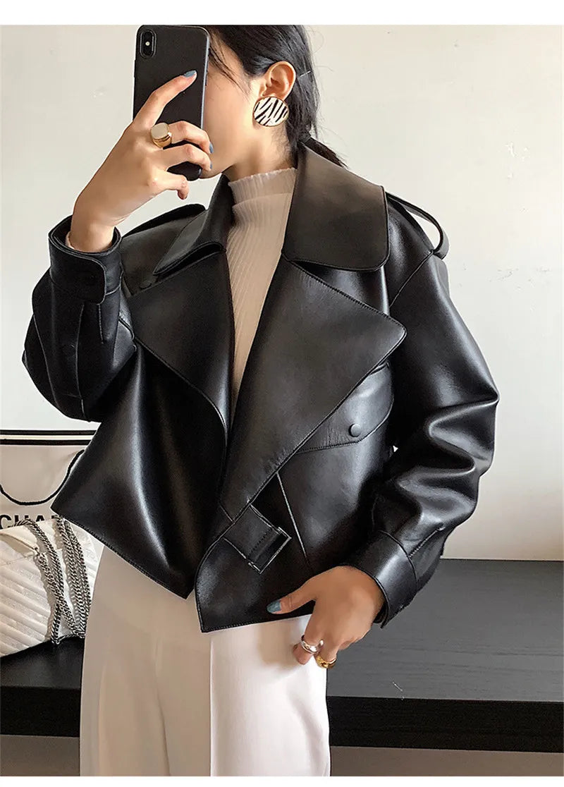 Carmelie Lederjacke | Retro & Stilvoll
