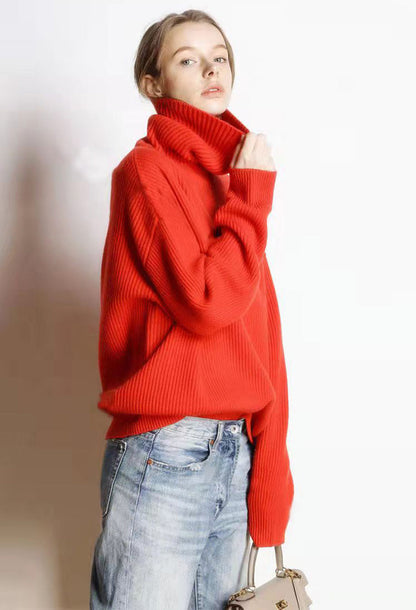 Claudine - Lockerer und lässiger Rollkragenpullover