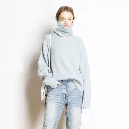 Claudine - Lockerer und lässiger Rollkragenpullover