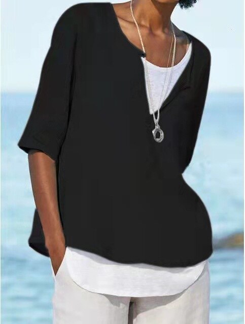 VeeTee™: Shirt mit V-Ausschnitt für Frauen