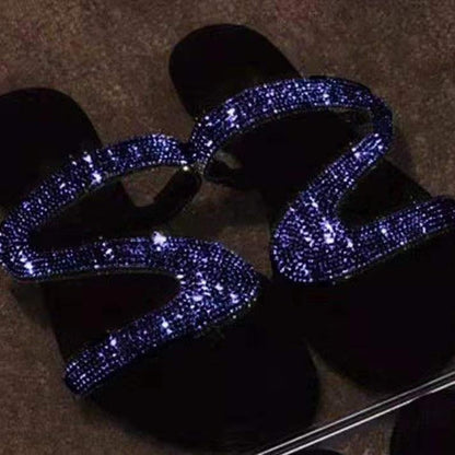Rubinrote Kristallsandalen | Sexy, feminin und bequem!