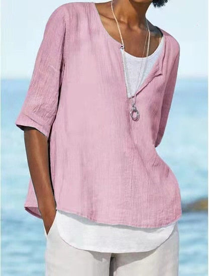 VeeTee™: Shirt mit V-Ausschnitt für Frauen