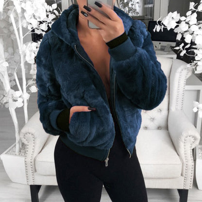 Soft Cardigan mit Kapuze - Nomi