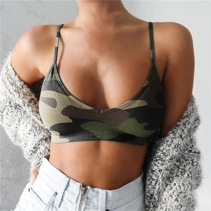 Coco Camouflage Crop Top | Ein cooles & sommerliches Damen-Top