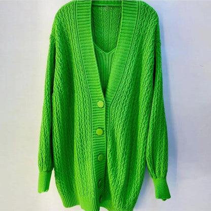 Strickjacke mit Knöpfen