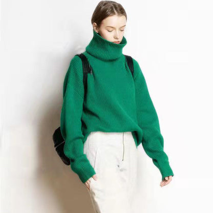 Claudine - Lockerer und lässiger Rollkragenpullover
