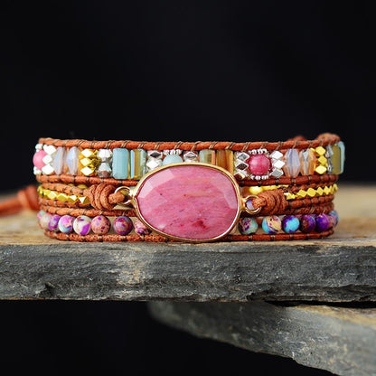 Naturstein | Handgefertigtes Armband
