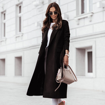 RenskesJacket I Lange Jacke aus Wolle für Frauen