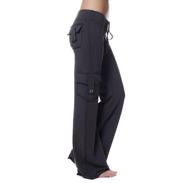 Stretch-Cargo-Hose für Damen