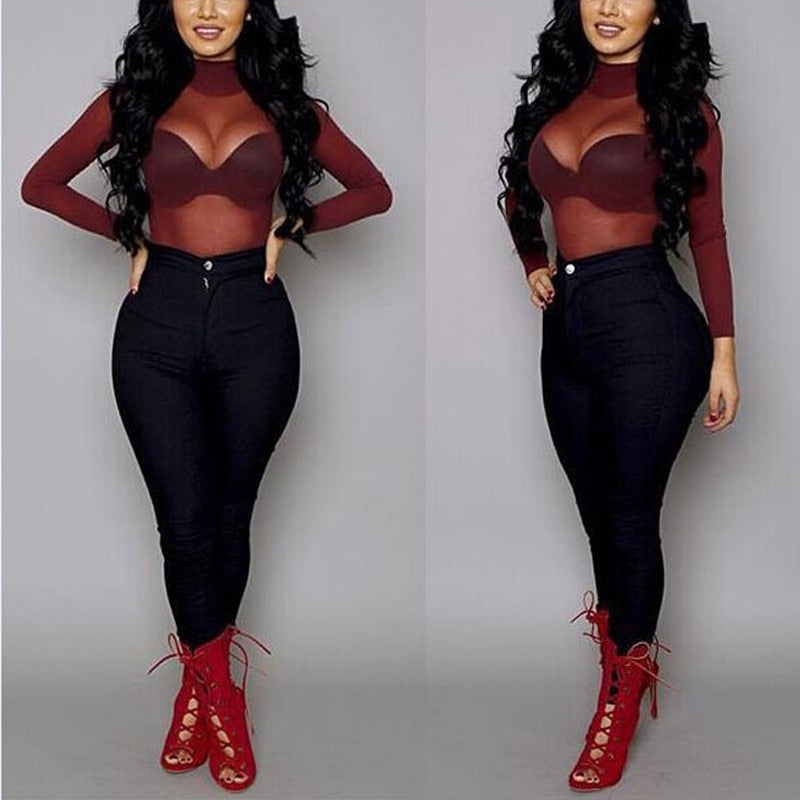 Vardi Dante™ Tyla Transparentes Top | Ein sexy & elegantes Top für Frauen
