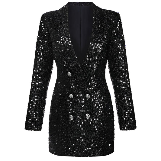 Casimir | Shine in einem glamourösen Blazerkleid